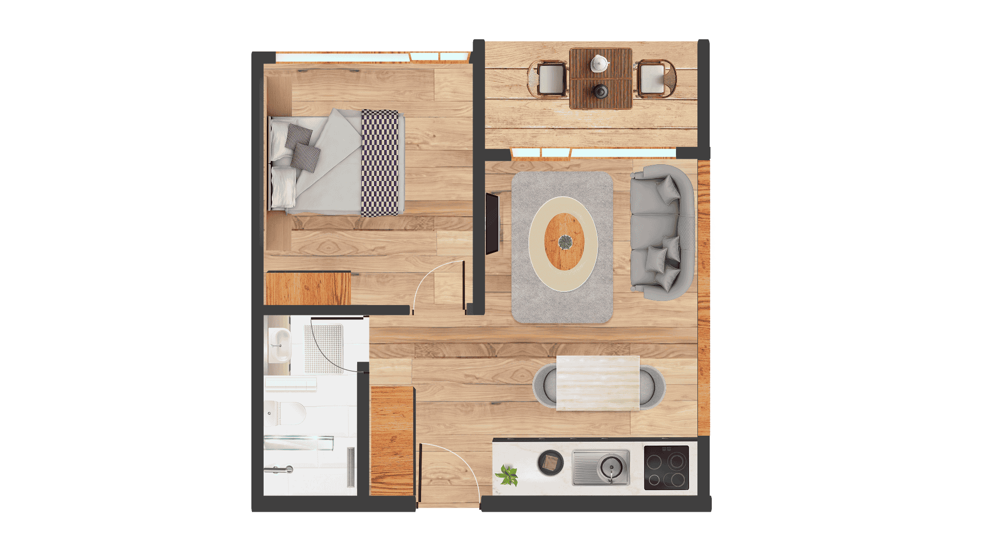 Ihre Hotelsuite 106 / 107 im Dom 4545