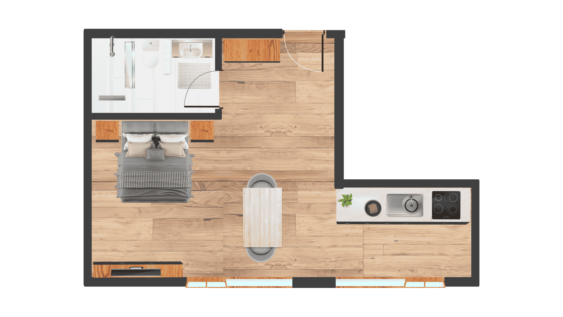 Ihr Hotelstudio 112 im Dom 4545