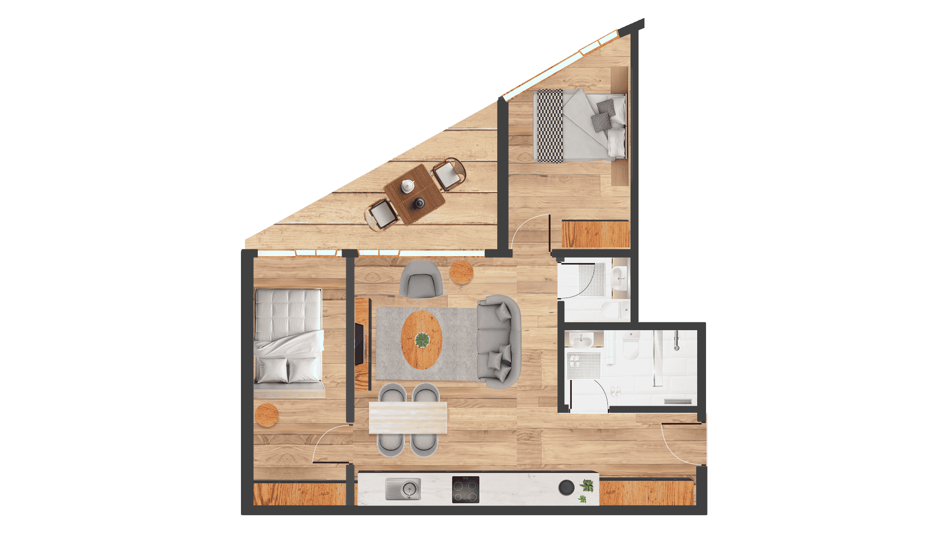 Ihre Hotelsuite 205 im Dom 4545